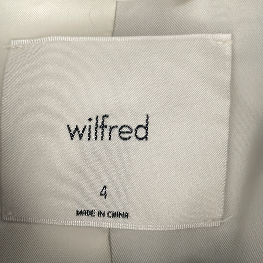 Aritzia Wilfred Margaux Double Breasted Blazer - Picture 2 of 3